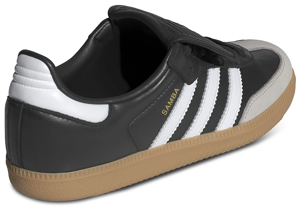 adidas Originals Womens Samba Long Tongue - Shoes Black/White/Gold Metallic