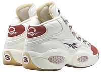 Reebok Mens Allen Iverson Question Mid ASG - Basketball Shoes White/Red