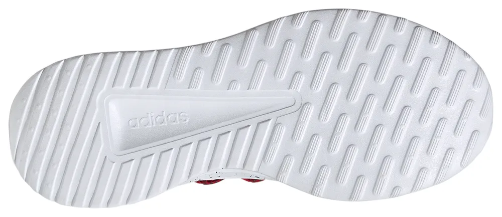 adidas Mens adidas Lite Racer Adapt 4.0 Slip-On - Mens Shoes Grey/White/Better Scarlet Size 11.5