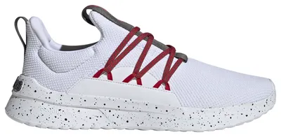 adidas Mens adidas Lite Racer Adapt 4.0 Slip-On - Mens Shoes Grey/White/Better Scarlet Size 11.5