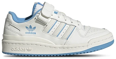 adidas Originals Boys Forum Low - Boys' Grade School Shoes Cloud White/Semi Blue Burst/Cloud White