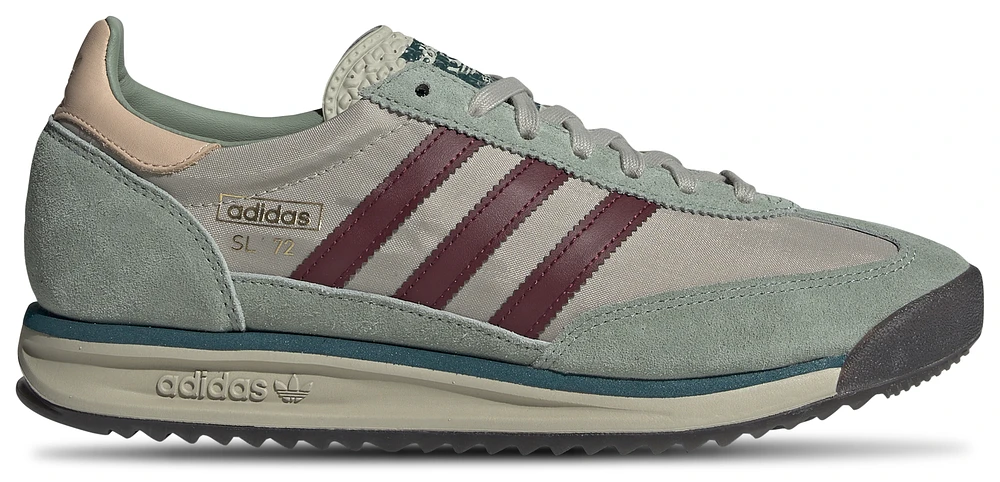 adidas Originals Mens SL 72 RS - Running Shoes Putty Grey/Shadow Red/Legacy Teal