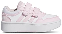 adidas Girls adidas Hoops 3.0 Bold - Girls' Preschool Basketball Shoes White/Clear Pink/Clear Pink Size 02.5