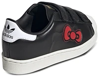 adidas Originals Girls Superstar x Hello Kitty - Girls' Preschool Shoes Black/White/Red