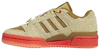 adidas Originals Boys adidas Originals Forum Low x The Grinch - Boys' Grade School Basketball Shoes Oat/Bright Red/Bronze Strata Size 06.0