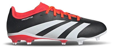 adidas Boys Predator League FG Jr - Boys' Grade School Soccer Shoes Cloud White/Solar Red/Core Black