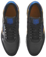 Reebok Mens Reebok Classic Leather - Mens Running Shoes Electric Cobalt/Shocking Orange/Core Black Size 08.5