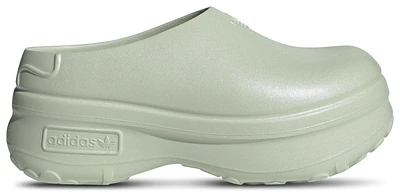 adidas Originals Womens Adifom Stan Smith Mule - Shoes Linen Green Met/White/Linen