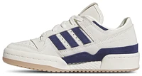 adidas Originals Boys Forum Low CL - Boys' Grade School Running Shoes Cream White/Dark Blue/Dark Blue