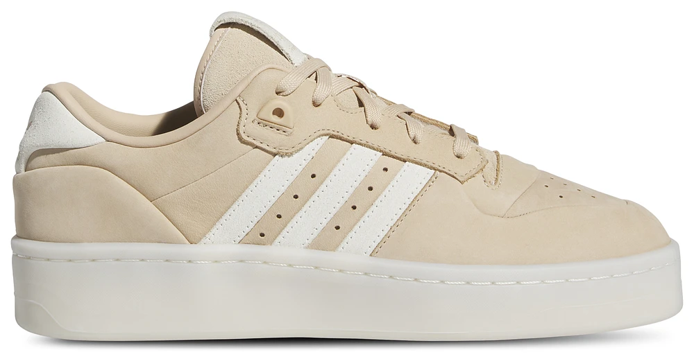 adidas Originals Mens adidas Originals Rivalry Lux Low - Mens Basketball Shoes Magic Beige/Ivory/Ivory Size 10.0