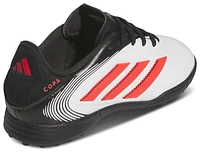 adidas Boys Copa Pure 3 League Turf - Boys' Grade School Soccer Shoes White/Lucid Red/Black