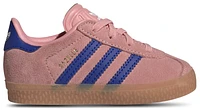 adidas Originals Girls Gazelle - Girls' Toddler Shoes Pink/Blue