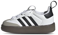 adidas Originals Boys adiFOM Samba 360 - Boys' Toddler Shoes White/Black/Clear Granite