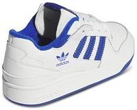 adidas Originals Boys Forum Low - Boys' Preschool Basketball Shoes White/White/Team Royal Blue