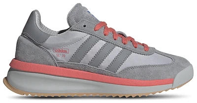 adidas Originals Womens SL 72 RTN - Shoes Grey/Grey/Preloved Red