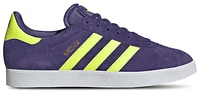 adidas Mens Gazelle Indoor Messi - Soccer Shoes Unity Purple/Lucid Lemon/White