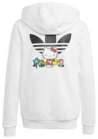 adidas Originals Girls Hello Kitty Hoodie - Girls' Grade School White/Black