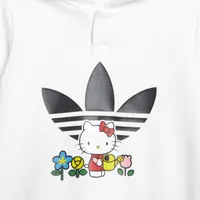 adidas Originals Girls Hello Kitty Hoodie Set - Girls' Toddler White/Black