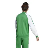 adidas Originals Mens adidas Originals Superstar Jacket - Mens Green/White Size S
