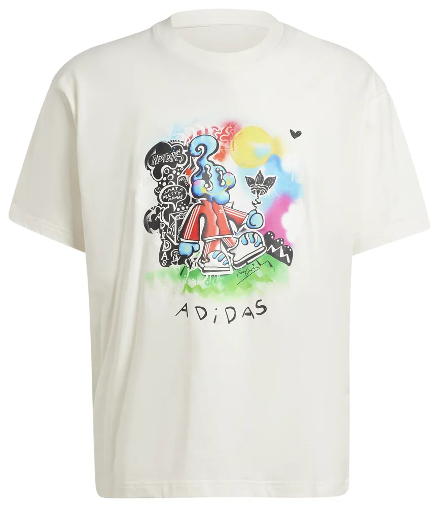 adidas Originals Mens adidas Originals FEWOCiOUS T-Shirt (Gender Neutral) - Mens Cloud White Size XL