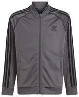 adidas Originals Boys adidas Originals Adicolor SST Track Jacket - Boys' Grade School Grey Size L