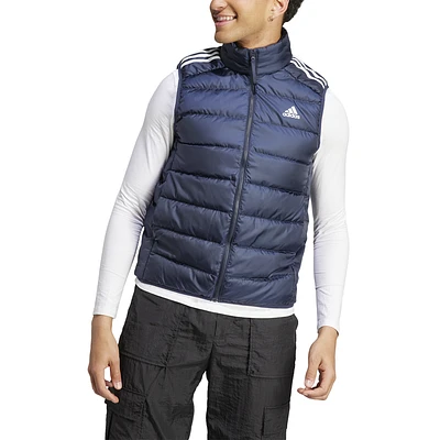 adidas Mens Essentials 3-Stripes Light Down Vest