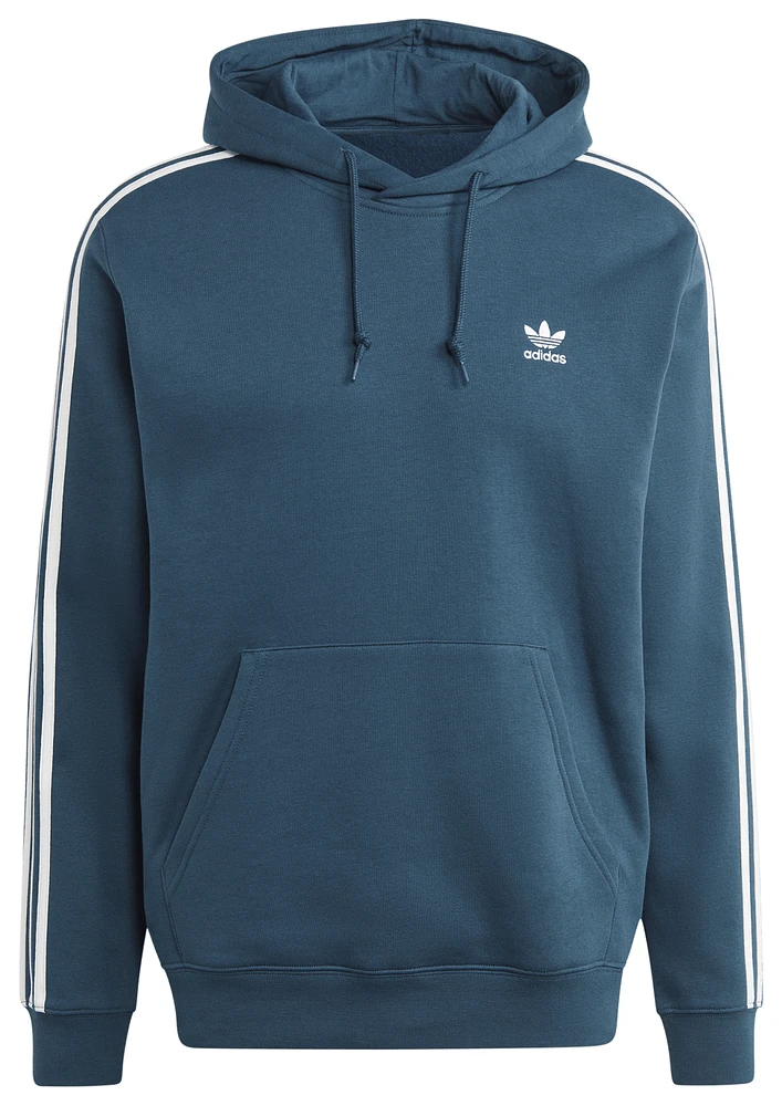 adidas Originals Mens 3 Stripe Fleece Hoodie