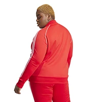 adidas Originals Womens adidas Originals Plus Size adicolor Superstar Track Jacket - Womens Better Scarlet