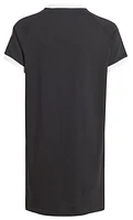 adidas Originals Girls Adicolor T-Shirt Dress - Girls' Grade School Black