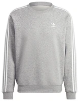 adidas Originals 3 Stripe Fleece Crew - Men's