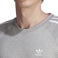 adidas Originals 3 Stripe Fleece Crew - Men's