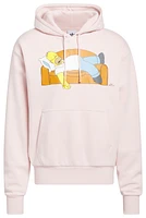 adidas Originals Mens Simpsons Couch Hoodie - Light Pink/Light Pink