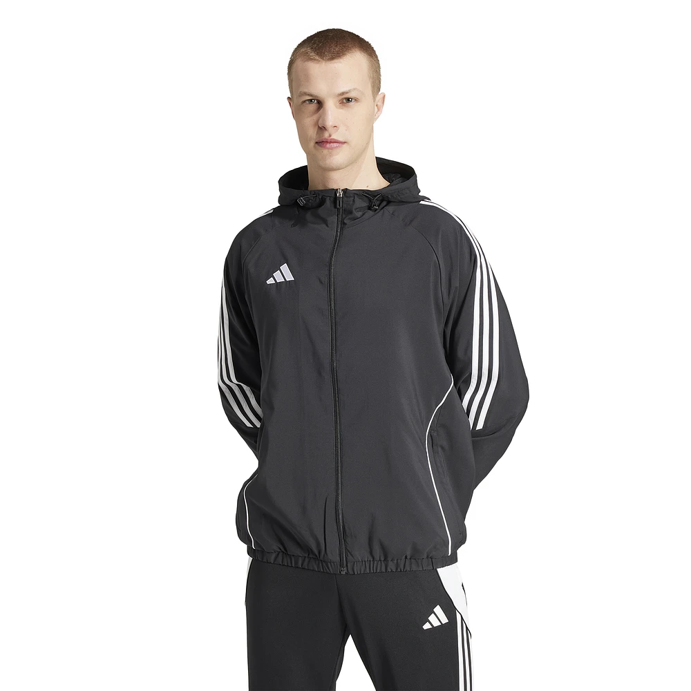 adidas Mens Tiro 24 Windbreaker - Black/White