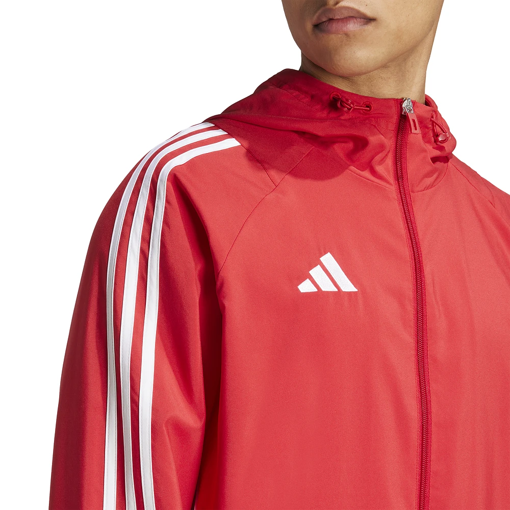 adidas Mens Tiro 24 Windbreaker Jacket - Team Power 2/White