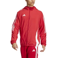 adidas Mens Tiro 24 Windbreaker Jacket - Team Power 2/White