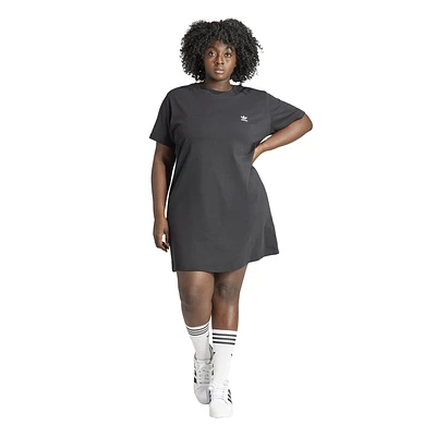 adidas Originals Womens adidas Originals Plus Size Trefoil Dress - Womens Black
