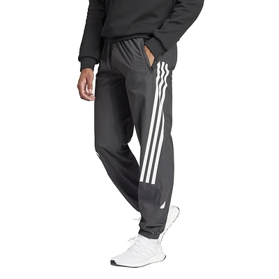 adidas Mens Future Icons 3-Stripes Woven Pants - Black