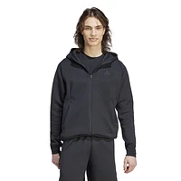 adidas Mens adidas Z.N.E. Fleece Hoodie - Mens Black/Black Size S