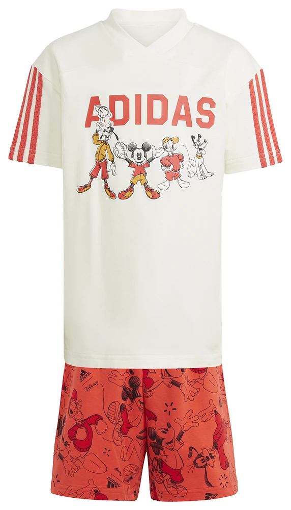 adidas Boys adidas Disney Mickey Mouse T-Shirt Set