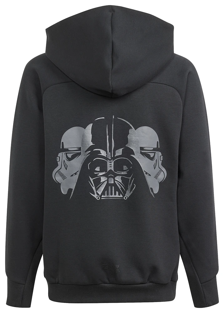 adidas Boys adidas Star Wars Z.N.E. Full-Zip Hoodie - Boys' Grade School Black Size S