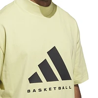 adidas Mens One Cotton Jersey T-Shirt - Halo Gold/Halo Gold