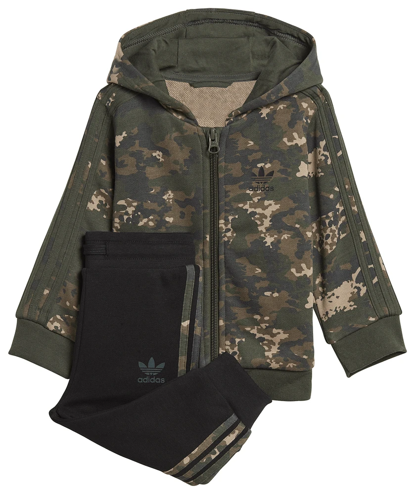 adidas Originals Camo Hoodie Set - Boys' Toddler