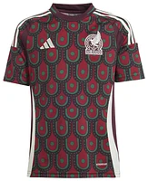 adidas Mexico 2024 Home Soccer Jersey - Boys' Grade School