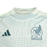 adidas Boys Mexico 2024 Away Soccer Jersey - Boys' Grade School Linen Green