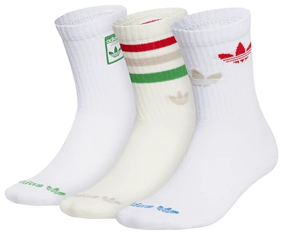 adidas Originals Monogram Crew Socks 3 Pack - Adult