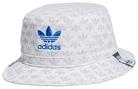adidas Originals Mens adidas Originals Monogram Bucket Hat - Mens White/Multi Size One Size