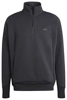 adidas Mens Z.N.E. Half-Zip Sweatshirt - Black
