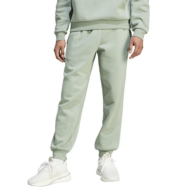 adidas Mens Days of Summer Fleece Pants - Olive/White