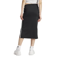 adidas Originals Womens 3 Stripe Mini Skirt - Black/White
