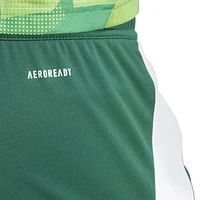 adidas Mens adidas Tiro24 Shorts - Mens Team Dark Green/White Size L